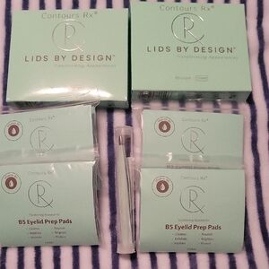 LIDS BY DESIGN Eyelid Correcting Strips - 2 Pack 1 Unopened, Other Used Once.
